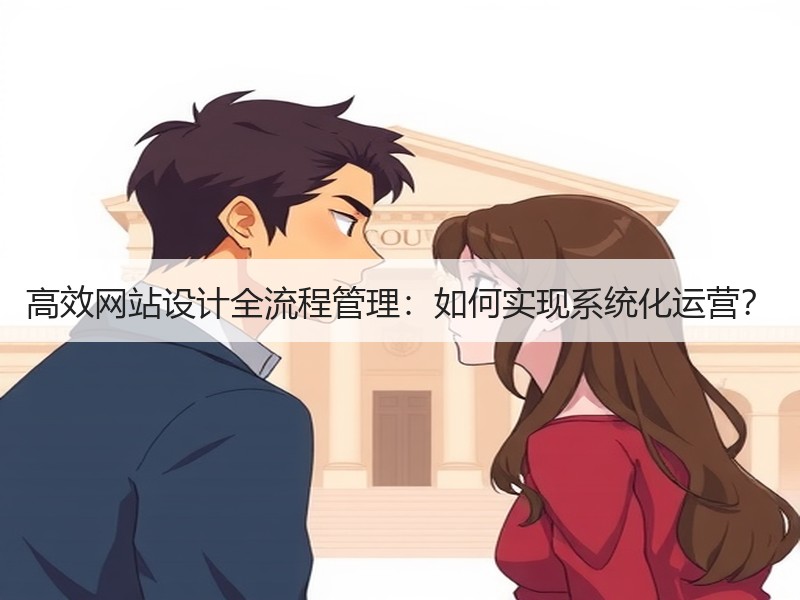 高效网站设计全流程管理：如何实现系统化运营？