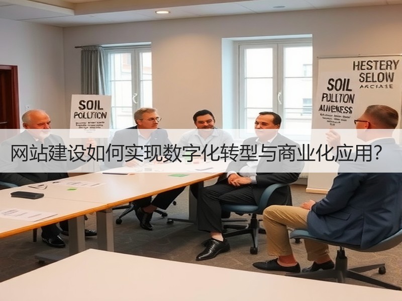 网站建设如何实现数字化转型与商业化应用？