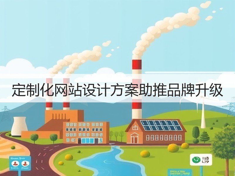 定制化网站设计方案助推品牌升级