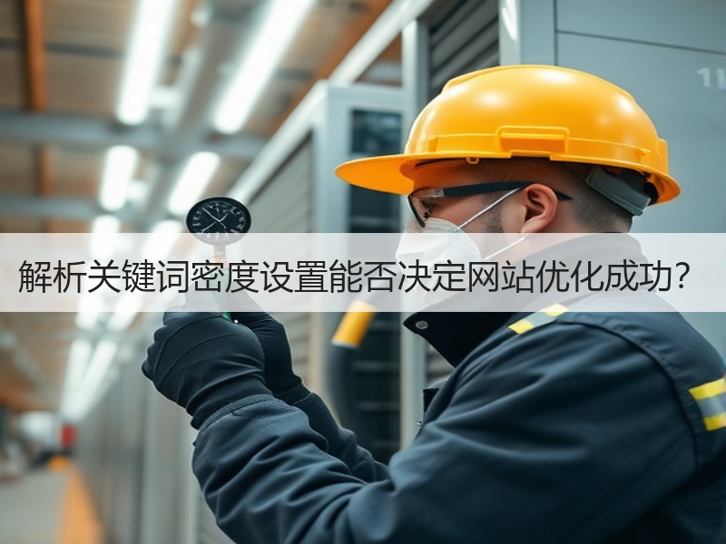 解析关键词密度设置能否决定网站优化成功？