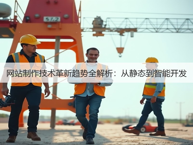 网站制作技术革新趋势全解析：从静态到智能开发