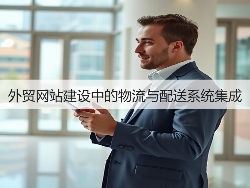 外贸网站建设中的物流与配送系统集成