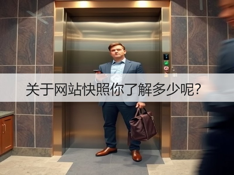 关于网站快照你了解多少呢？
