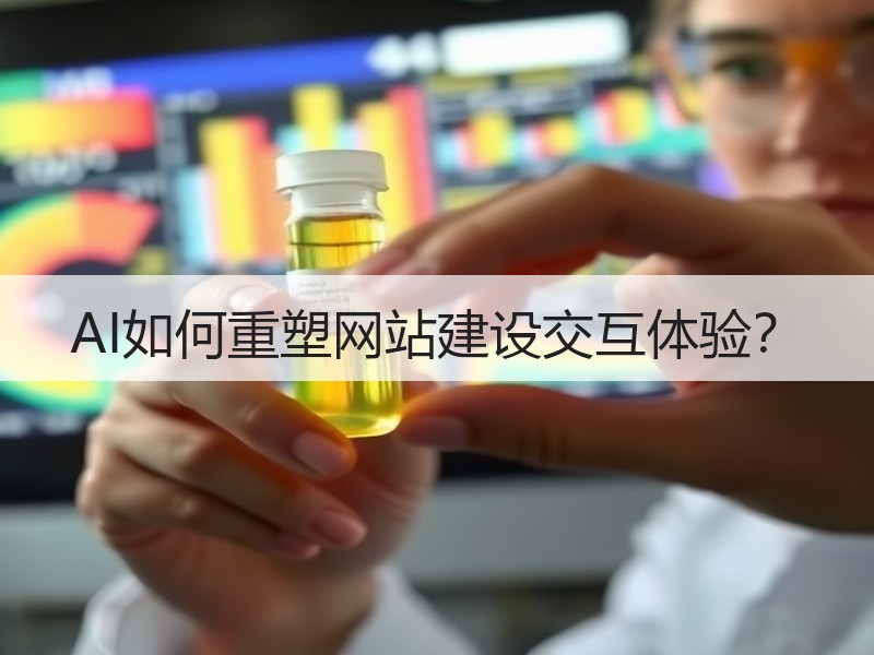AI如何重塑网站建设交互体验？