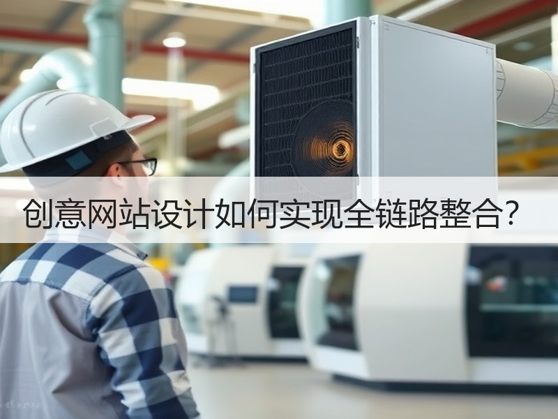 创意网站设计如何实现全链路整合？