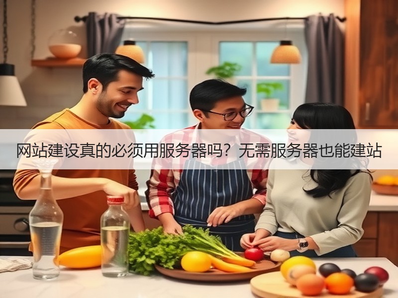 网站建设真的必须用服务器吗？无需服务器也能建站
