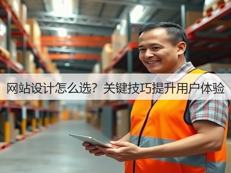 网站设计怎么选？关键技巧提升用户体验