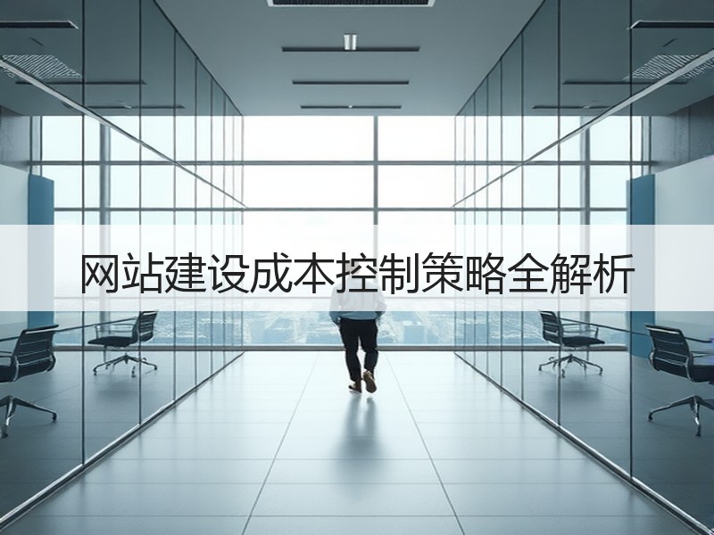网站建设成本控制策略全解析