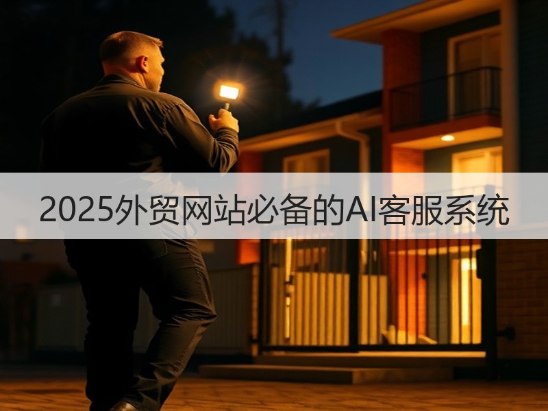 2025外贸网站必备的AI客服系统