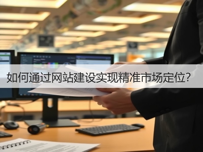 如何通过网站建设实现精准市场定位？