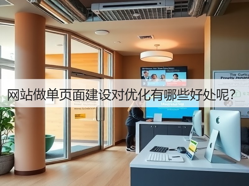 网站做单页面建设对优化有哪些好处呢？