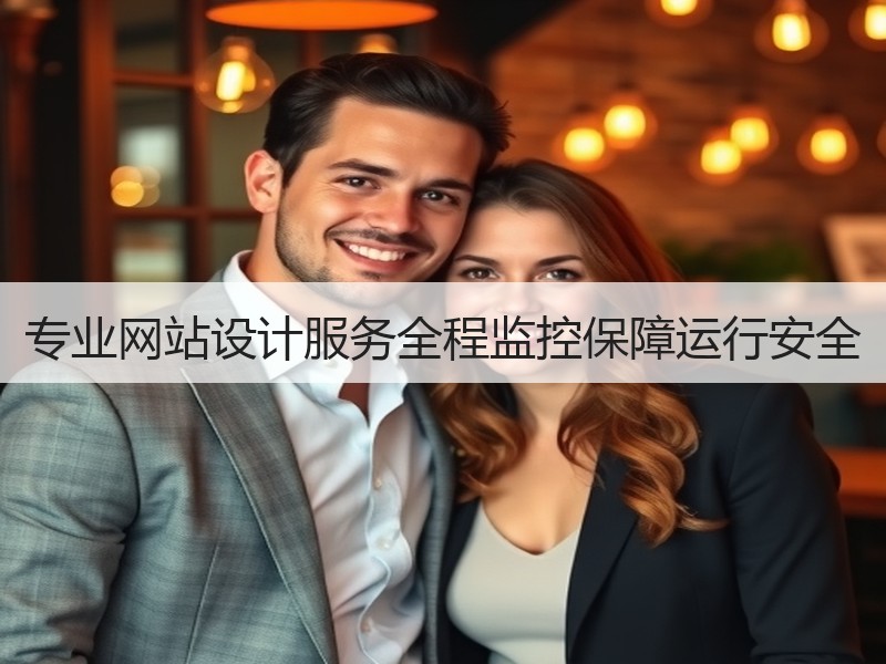 专业网站设计服务全程监控保障运行安全