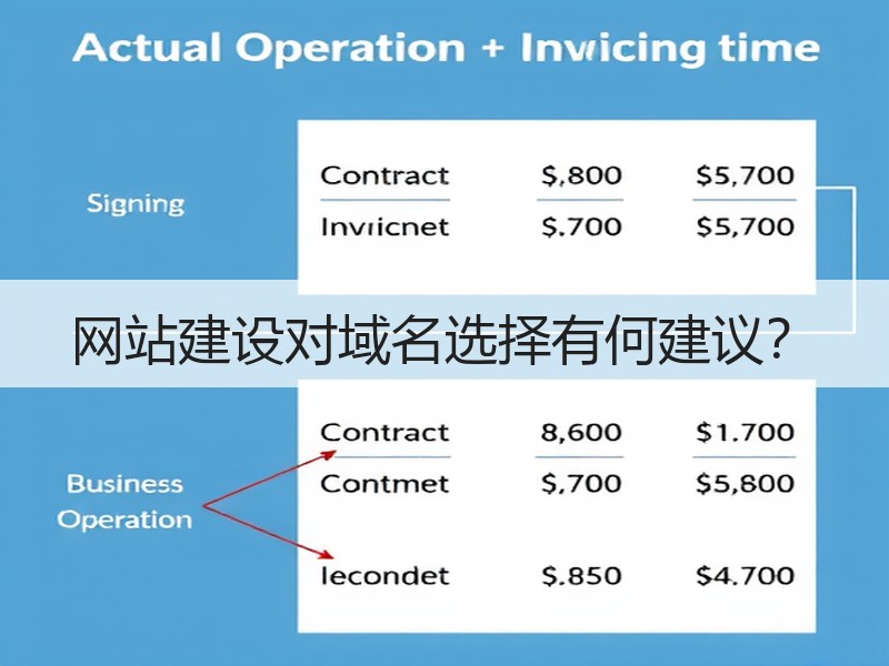 网站建设对域名选择有何建议？
