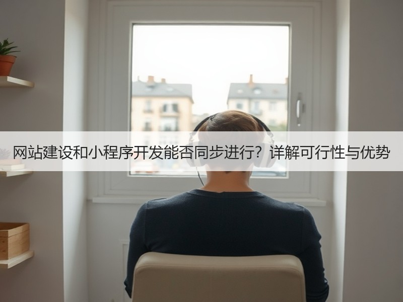 网站建设和小程序开发能否同步进行？详解可行性与优势