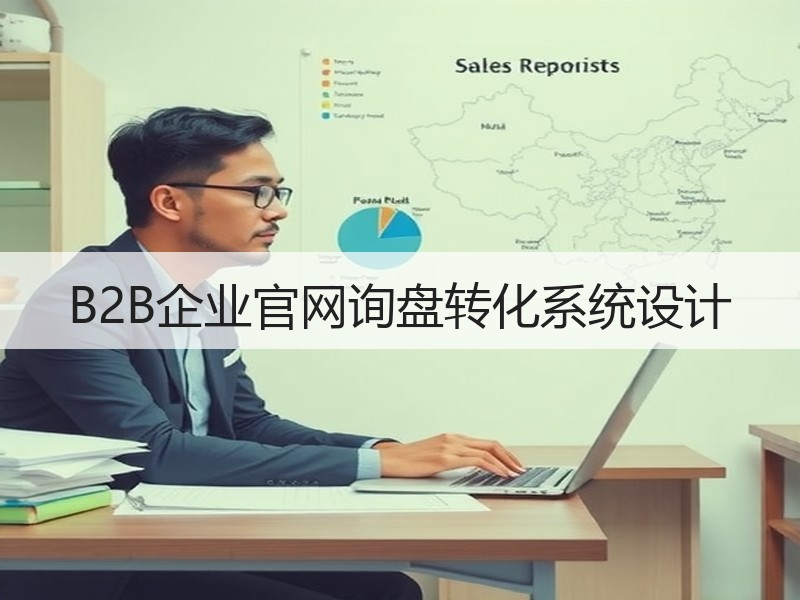 B2B企业官网询盘转化系统设计