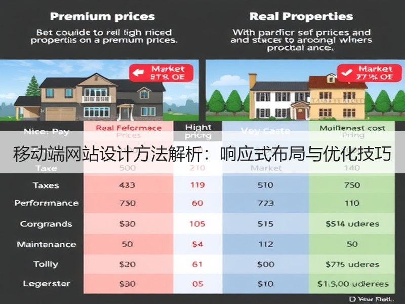 移动端网站设计方法解析：响应式布局与优化技巧