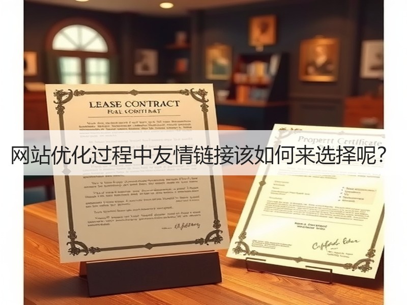 网站优化过程中友情链接该如何来选择呢？