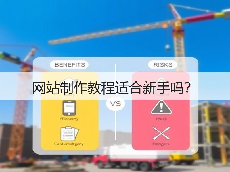 网站制作教程适合新手吗？