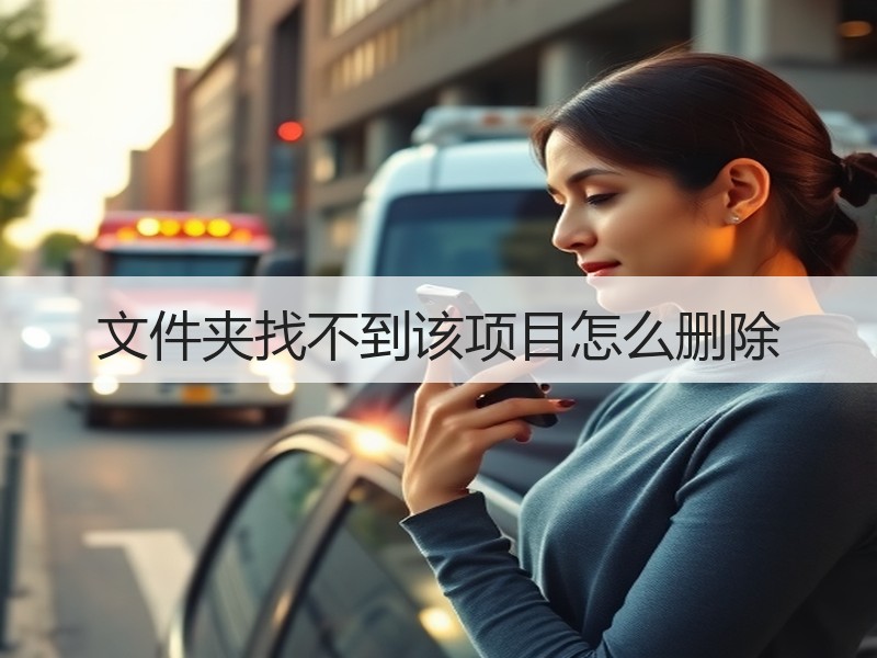 文件夹找不到该项目怎么删除