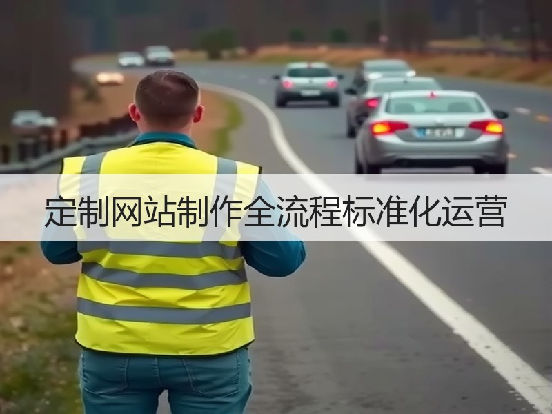 定制网站制作全流程标准化运营
