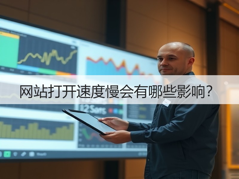 网站打开速度慢会有哪些影响？