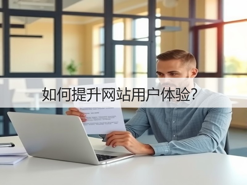 如何提升网站用户体验？