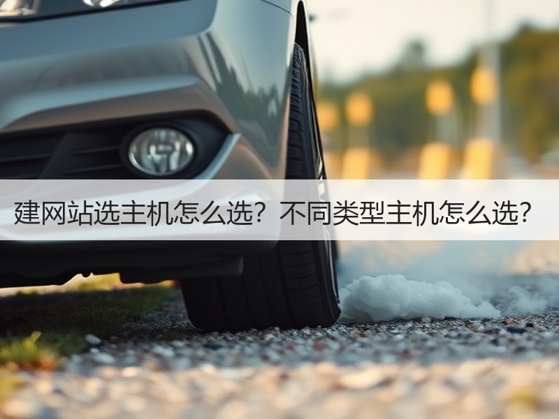 建网站选主机怎么选？不同类型主机怎么选？