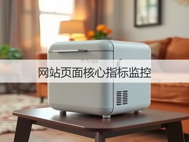 网站页面核心指标监控