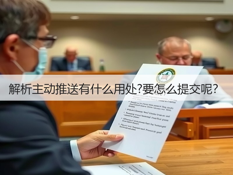 解析主动推送有什么用处?要怎么提交呢？