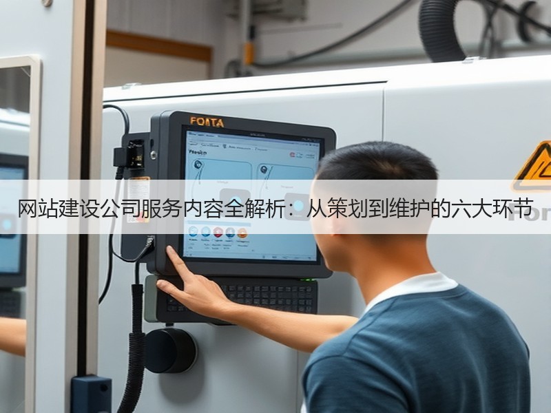 网站建设公司服务内容全解析：从策划到维护的六大环节