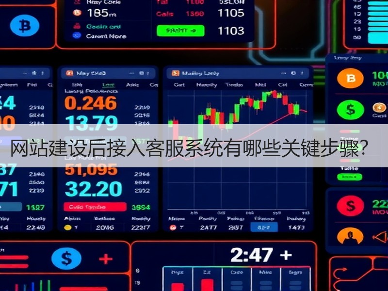 网站建设后接入客服系统有哪些关键步骤？