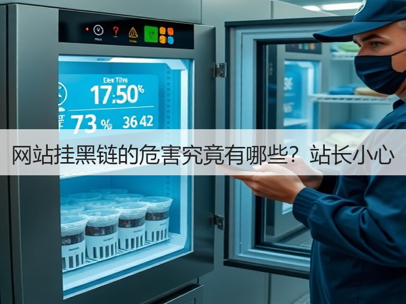 网站挂黑链的危害究竟有哪些？站长小心