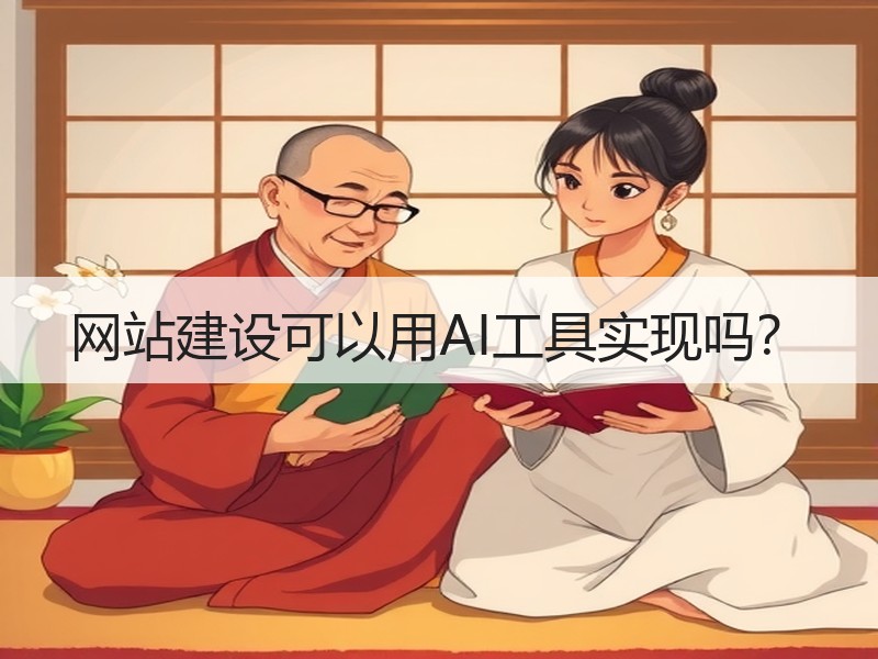 网站建设可以用AI工具实现吗？