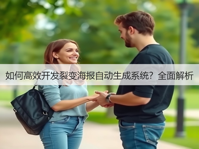 如何高效开发裂变海报自动生成系统？全面解析