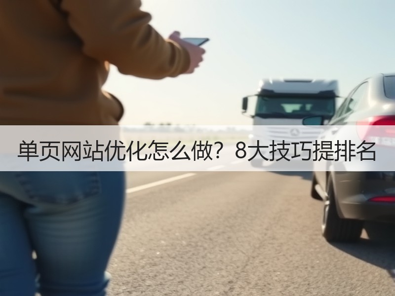 单页网站优化怎么做？8大技巧提排名