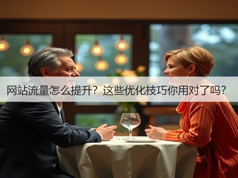 网站流量怎么提升？这些优化技巧你用对了吗？