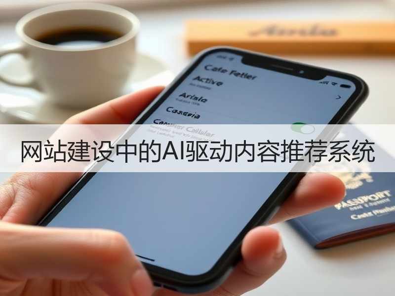 网站建设中的AI驱动内容推荐系统