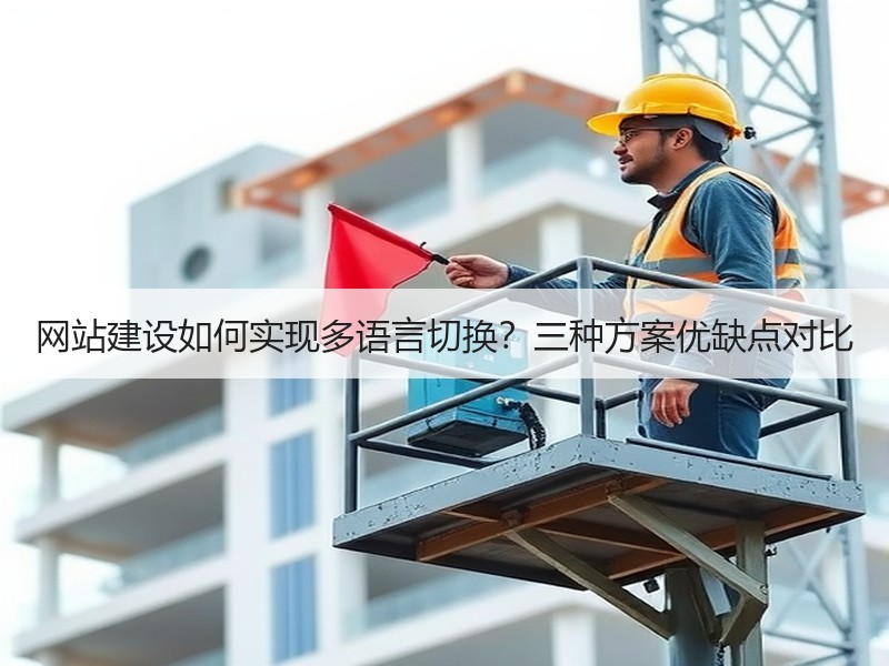 网站建设如何实现多语言切换？三种方案优缺点对比