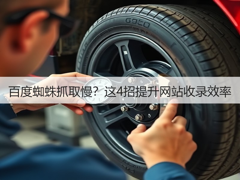 百度蜘蛛抓取慢？这4招提升网站收录效率