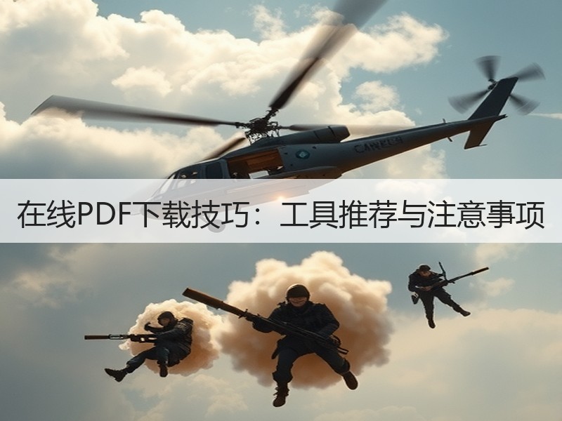 在线PDF下载技巧：工具推荐与注意事项