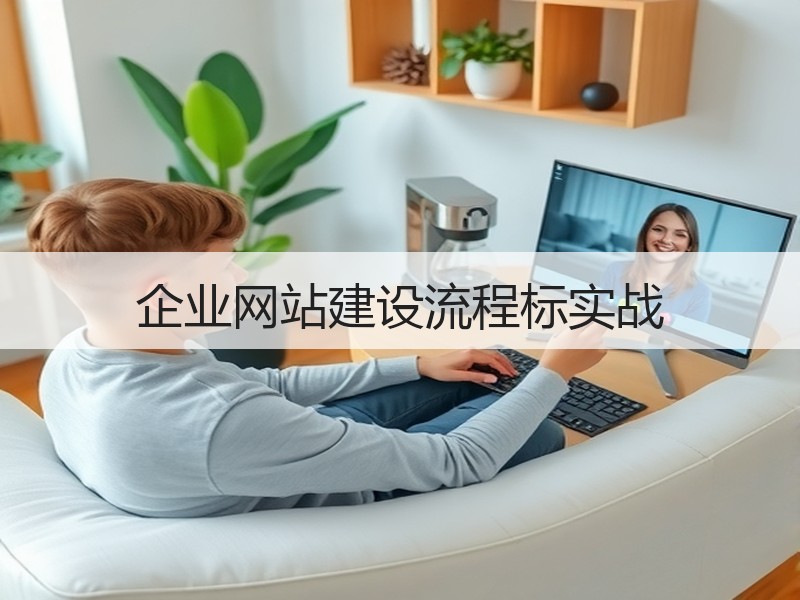 企业网站建设流程标实战