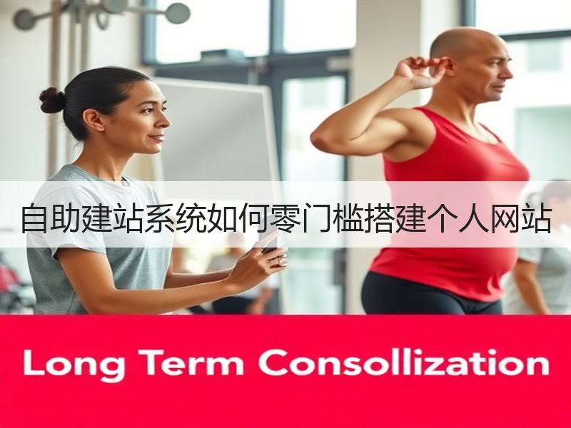 自助建站系统如何零门槛搭建个人网站