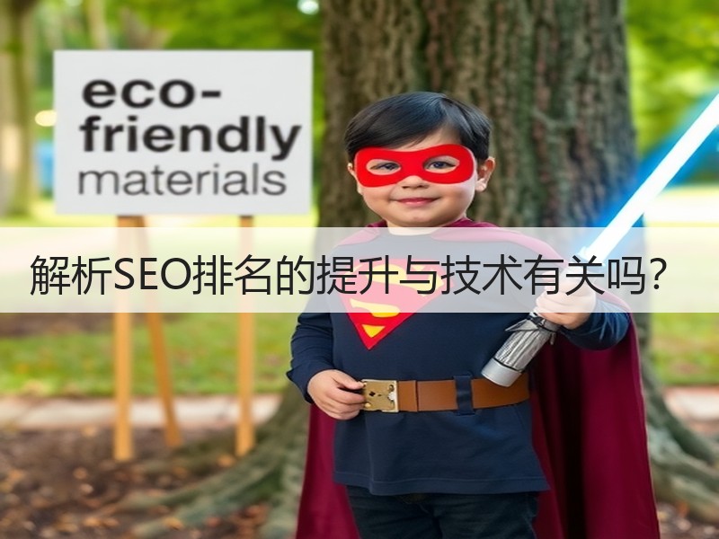 解析SEO排名的提升与技术有关吗？