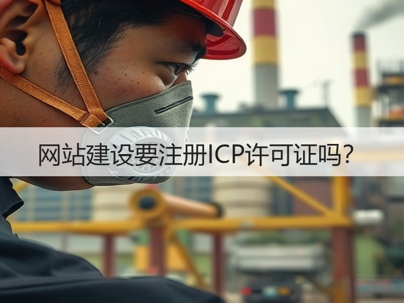 网站建设要注册ICP许可证吗？