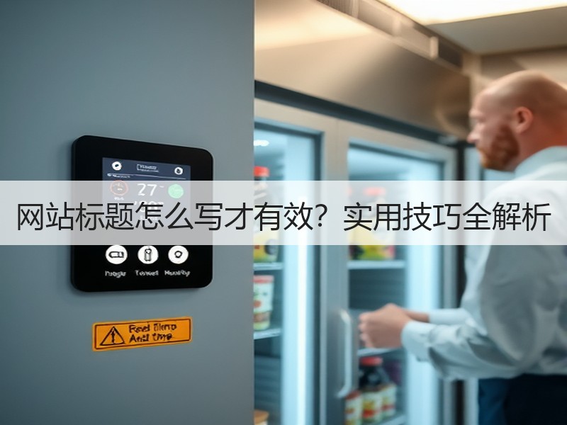 网站标题怎么写才有效？实用技巧全解析