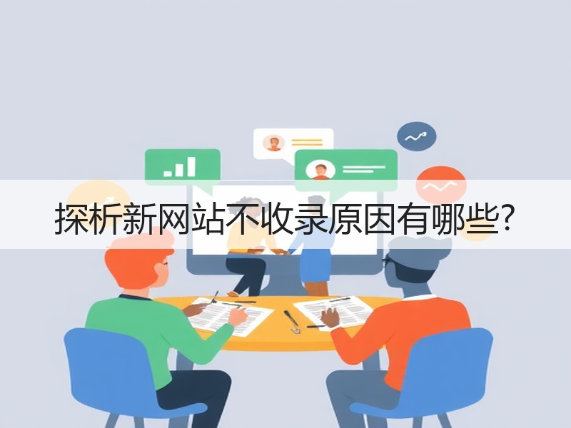 探析新网站不收录原因有哪些?