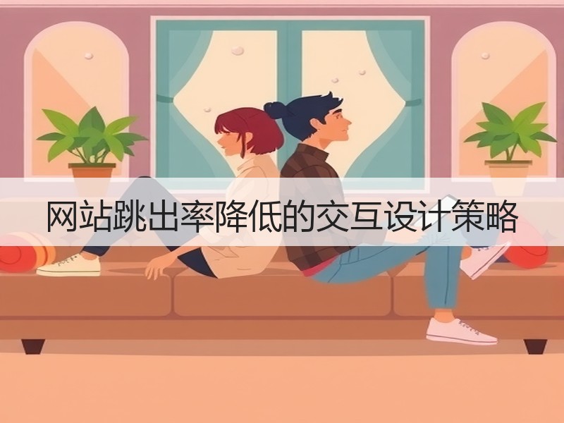 网站跳出率降低的交互设计策略