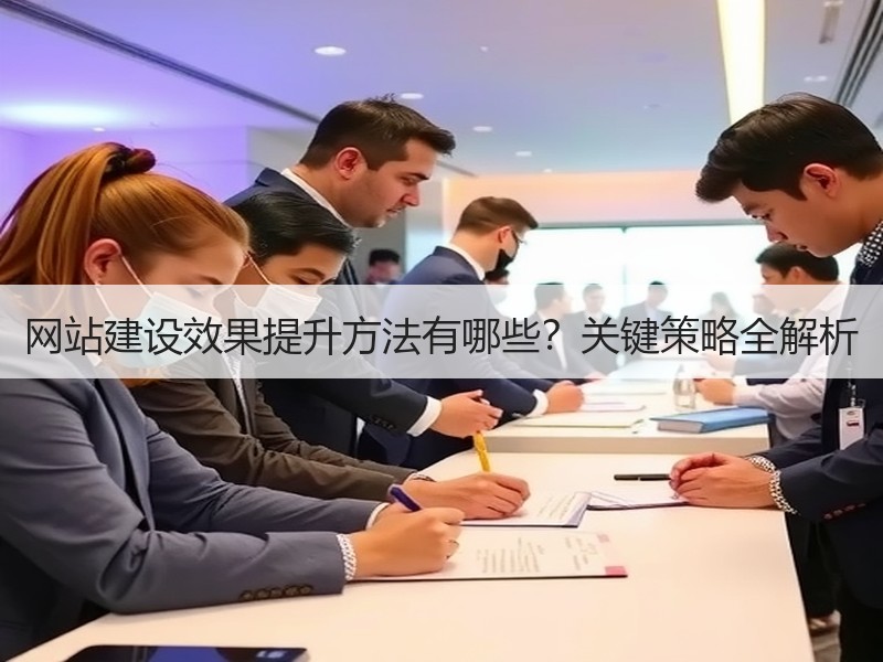 网站建设效果提升方法有哪些？关键策略全解析