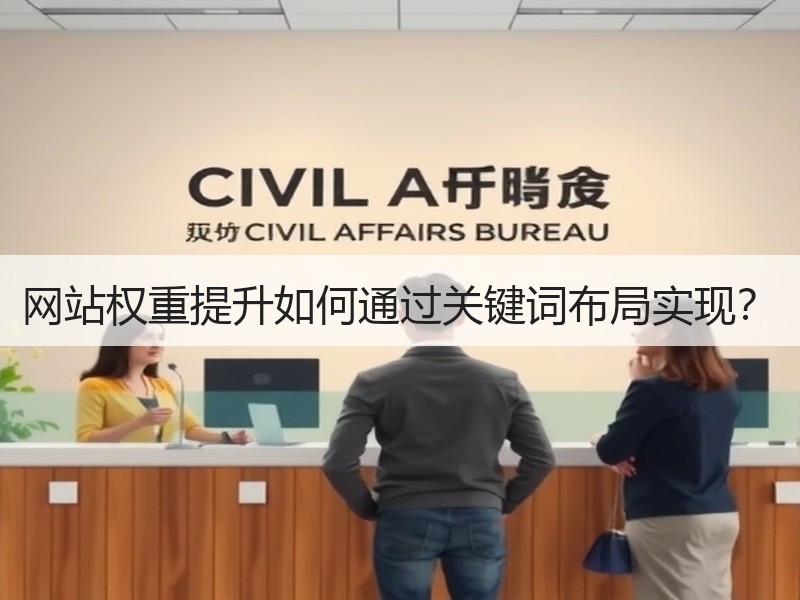 网站权重提升如何通过关键词布局实现？
