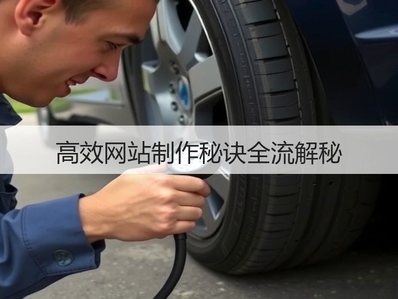 高效网站制作秘诀全流解秘